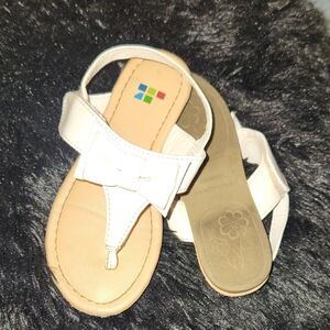 Healthtex White Kids Sandals